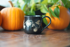 Black Pumpkin Mug