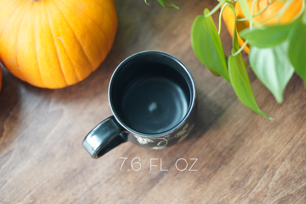 Black Pumpkin Mug