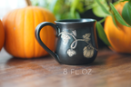 Black Pumpkin Mug
