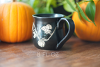 Black Pumpkin Mug