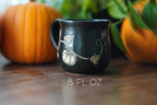 Black Pumpkin Mug