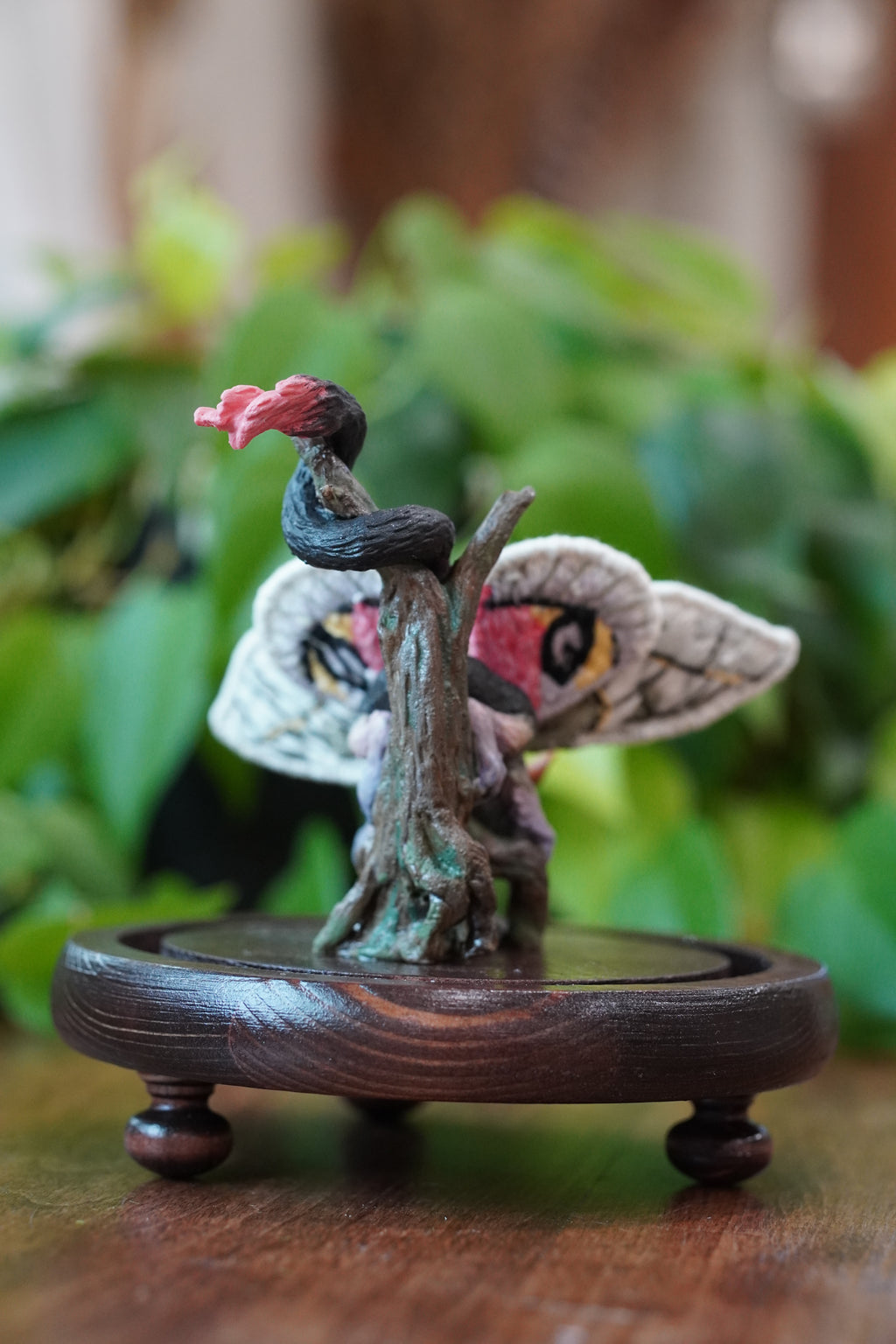 Petalsweep, The 3D Sculpted Dragon with Embroidered Wings