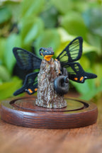 Kettlewing, The 3D Sculpted Dragon with Embroidered Wings