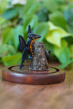 Kettlewing, The 3D Sculpted Dragon with Embroidered Wings