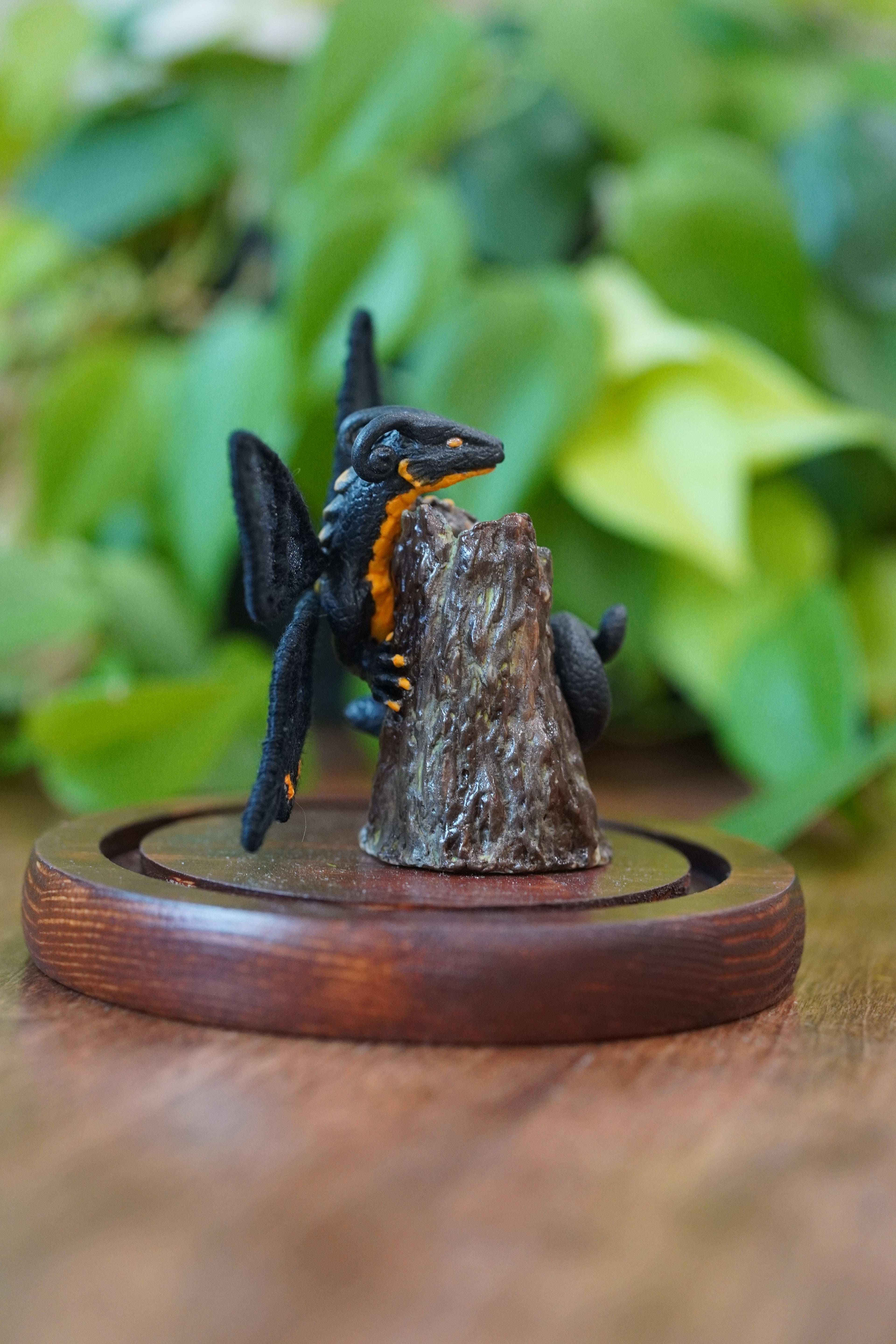 Kettlewing, The 3D Sculpted Dragon with Embroidered Wings