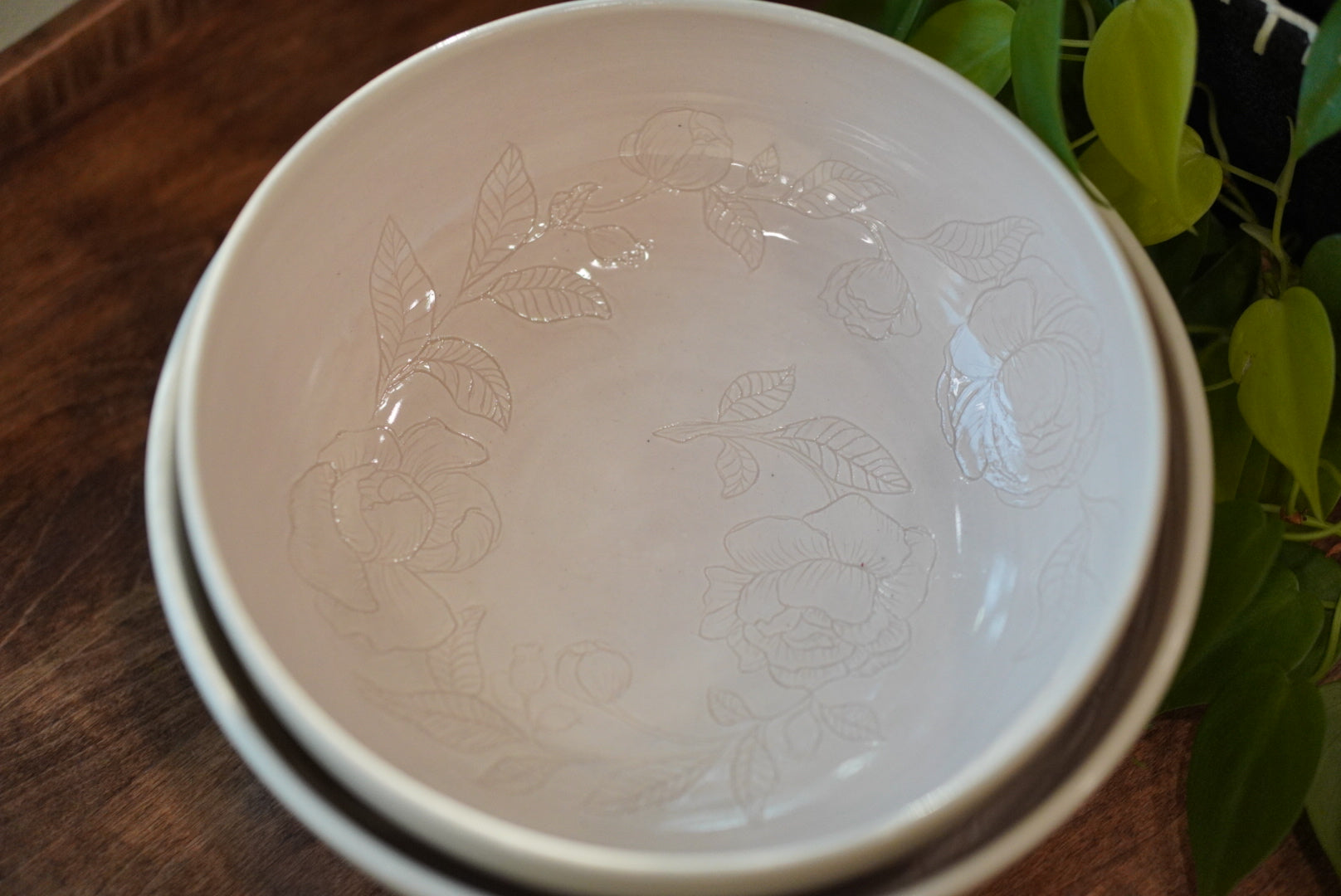 Floral Spiral Nesting Bowls