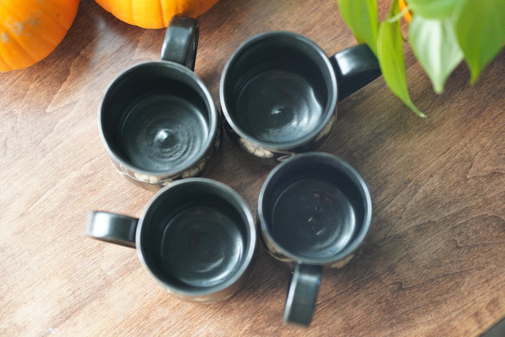 Black Pumpkin Mug