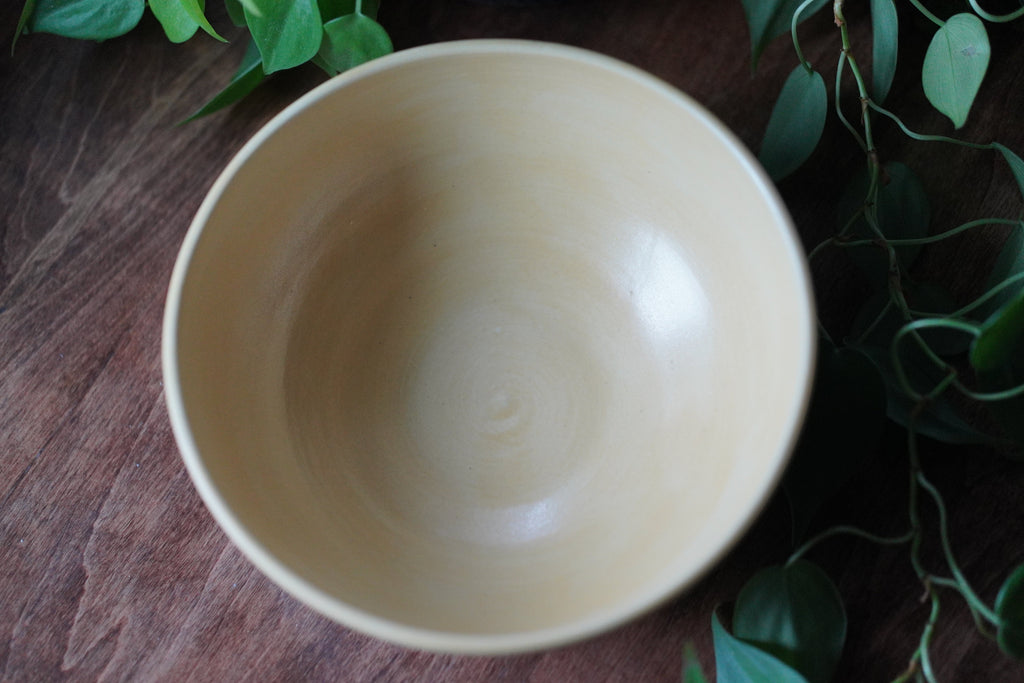 Simple Yellow Bowl