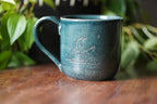 Dark Teal, Celestial Mug
