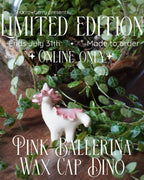 Pink Ballerina Wax Cap Dino