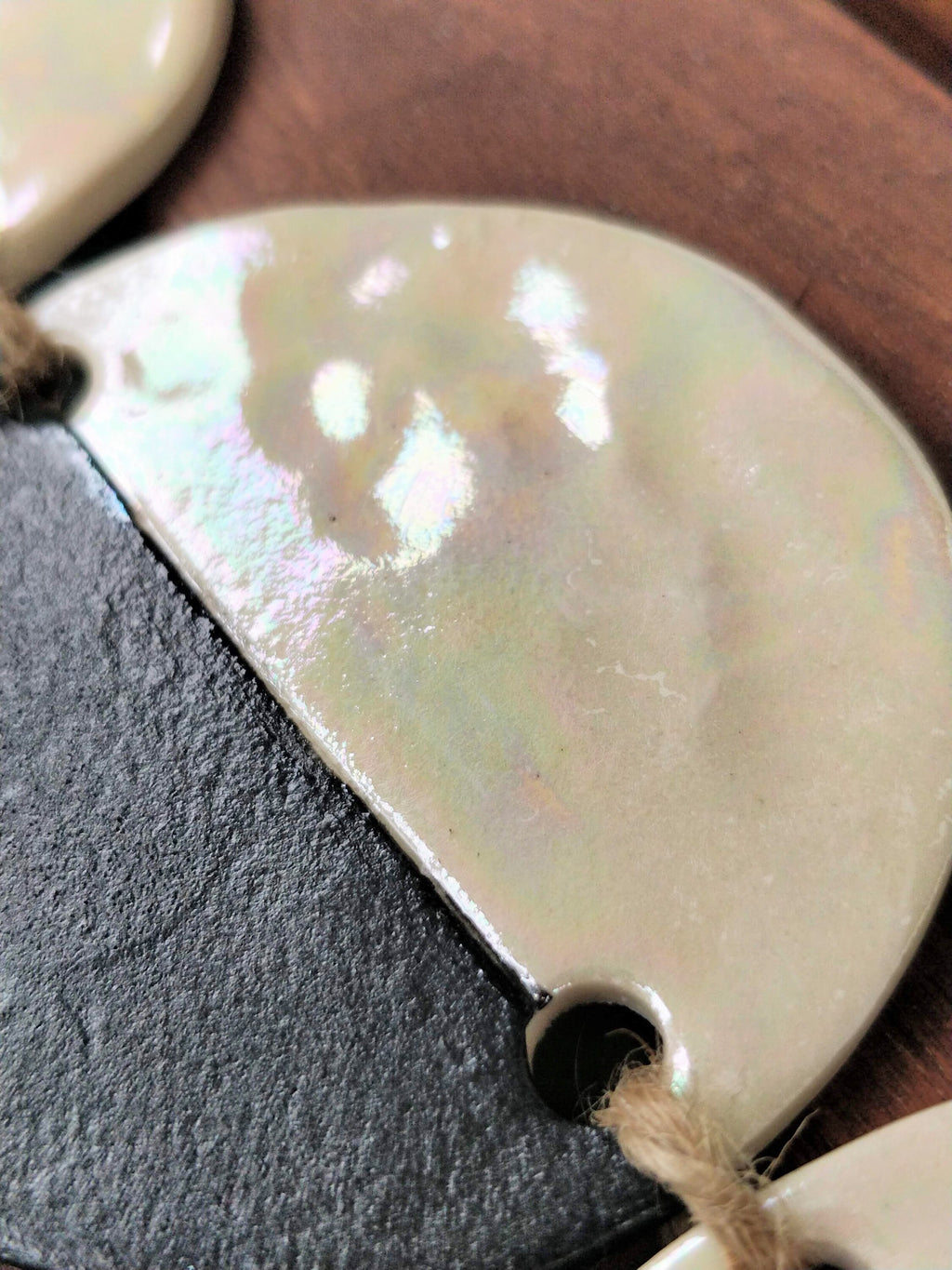 Iridescent, Moon Phase Wall Hanging