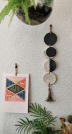 Iridescent, Moon Phase Wall Hanging