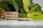 Hand Drawn, Bumble Bee Ring Dish, Teabag Holder with Gold Rim