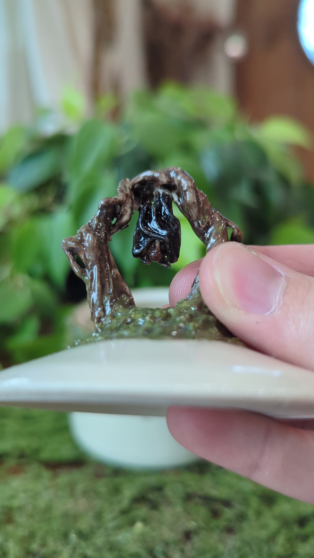 3D Fox Bat Lidded Jar