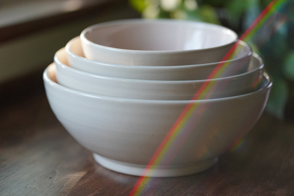 Floral Spiral Nesting Bowls